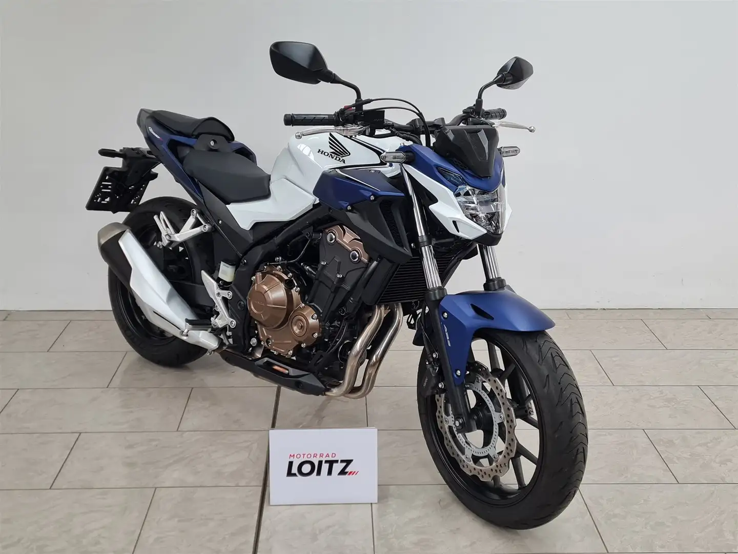 Honda CB 500 Fehér - 1