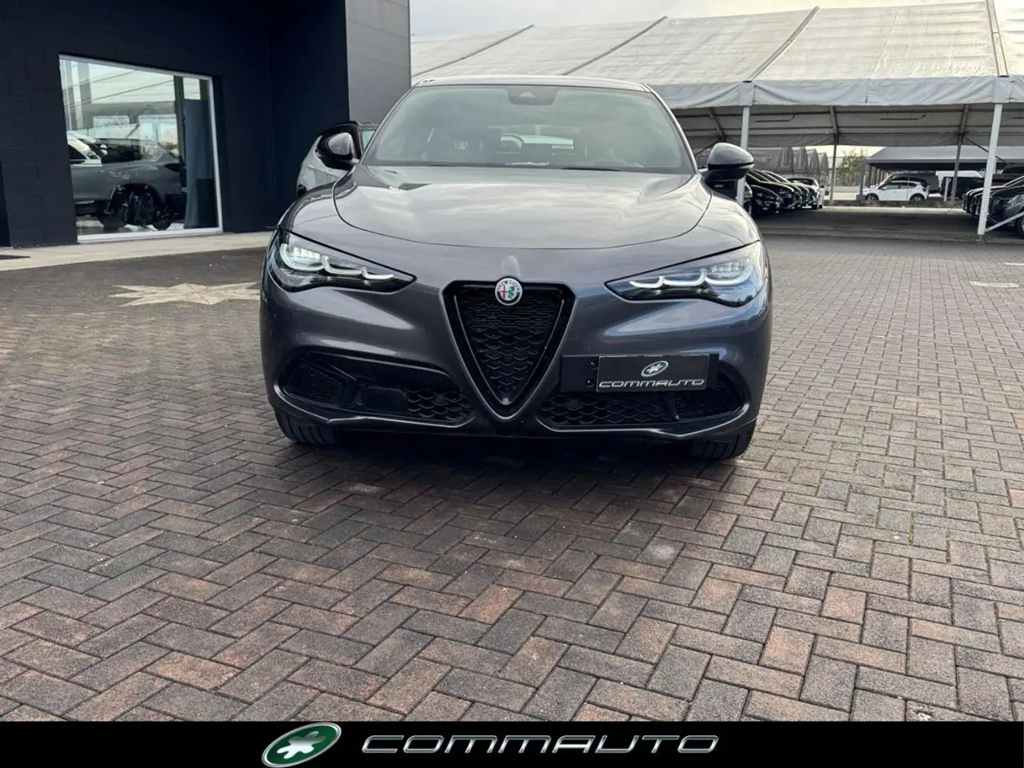Alfa Romeo Stelvio 2.2 Turbodiesel 160 CV AT8 RWD Sprint Grigio - 2