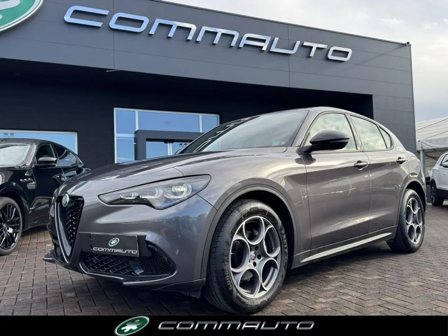 Alfa Romeo Stelvio 2.2 Turbodiesel 160 CV AT8 RWD Sprint Grigio - 1