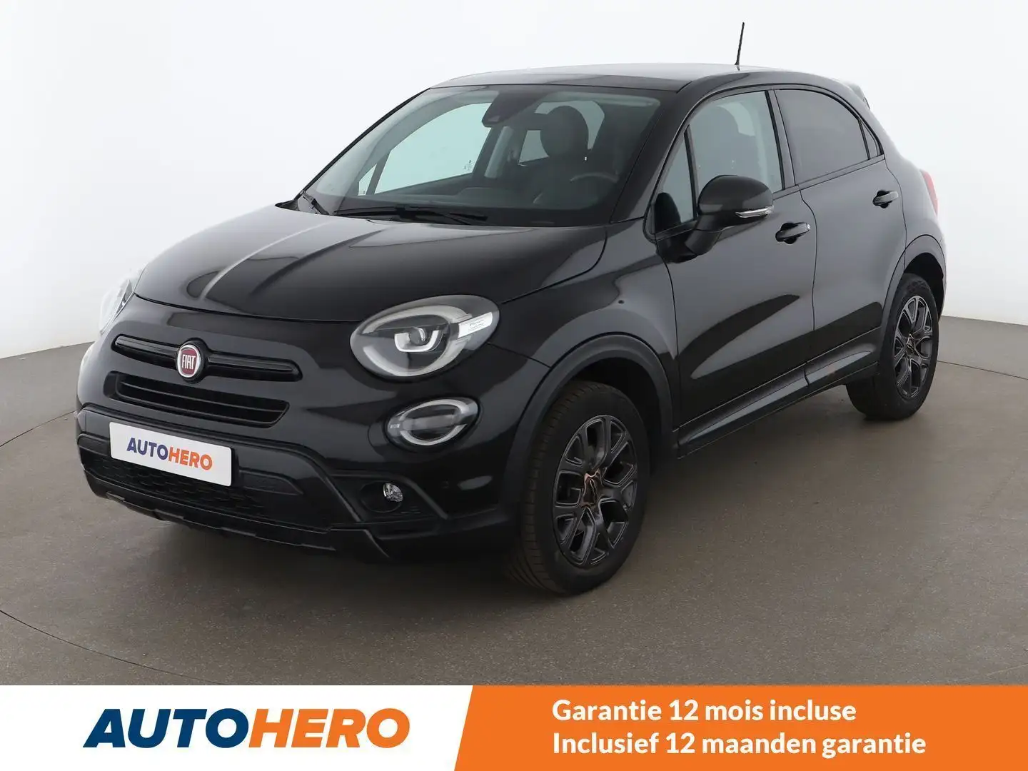 Fiat 500X 1.3 Turbo S-Design Zwart - 1