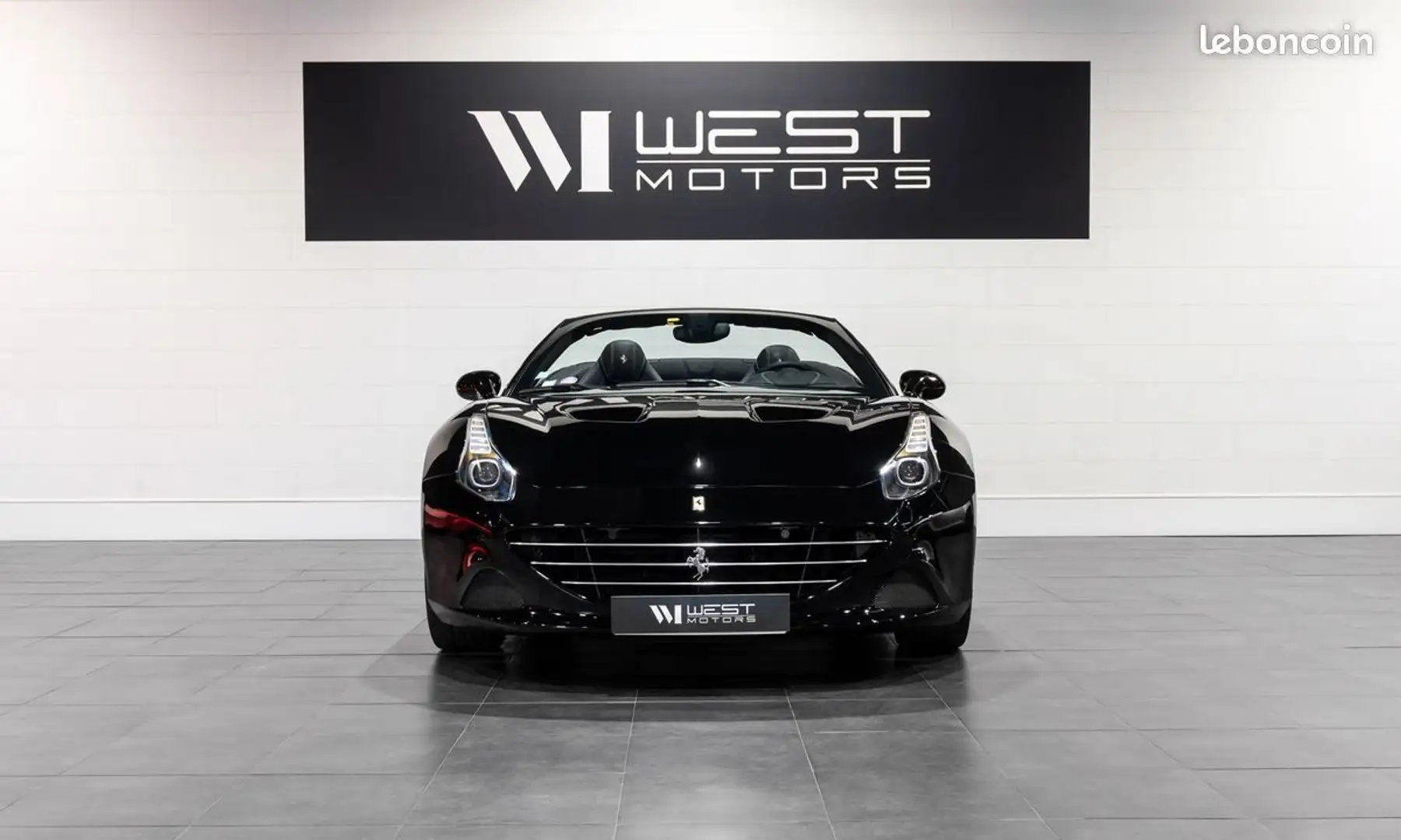 Ferrari California 3.9 V8 560 – IMMAT France Cam recul Surpiqures Alc Zwart - 2