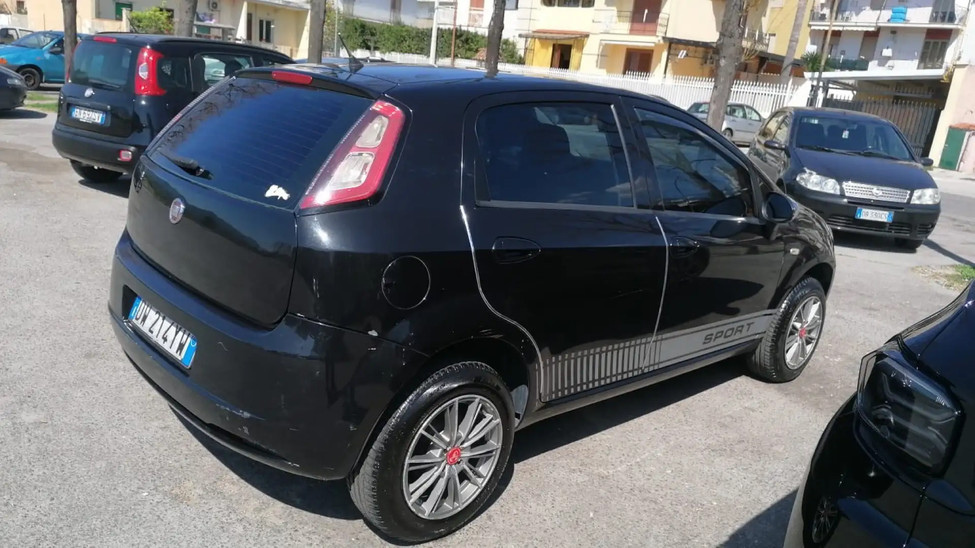 Fiat Grande Punto 5p 1.4 natural power Active Nero - 2