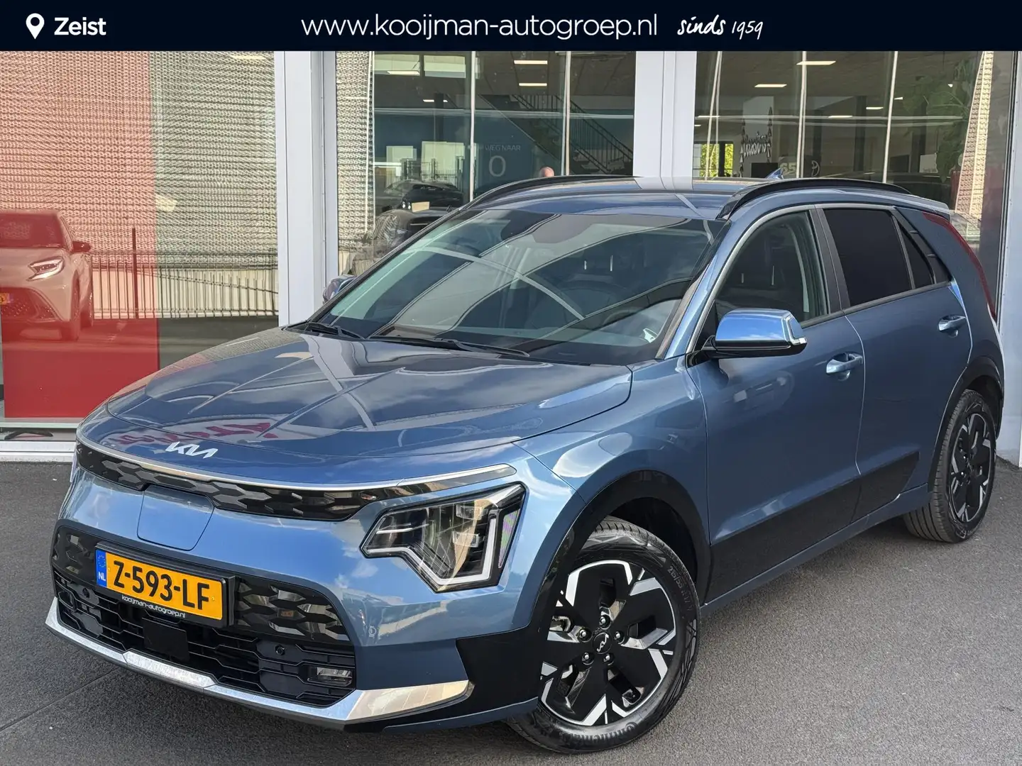 Kia e-Niro EV Edition Advanced 64.8 kWh Navigatie | Apple car Blauw - 1
