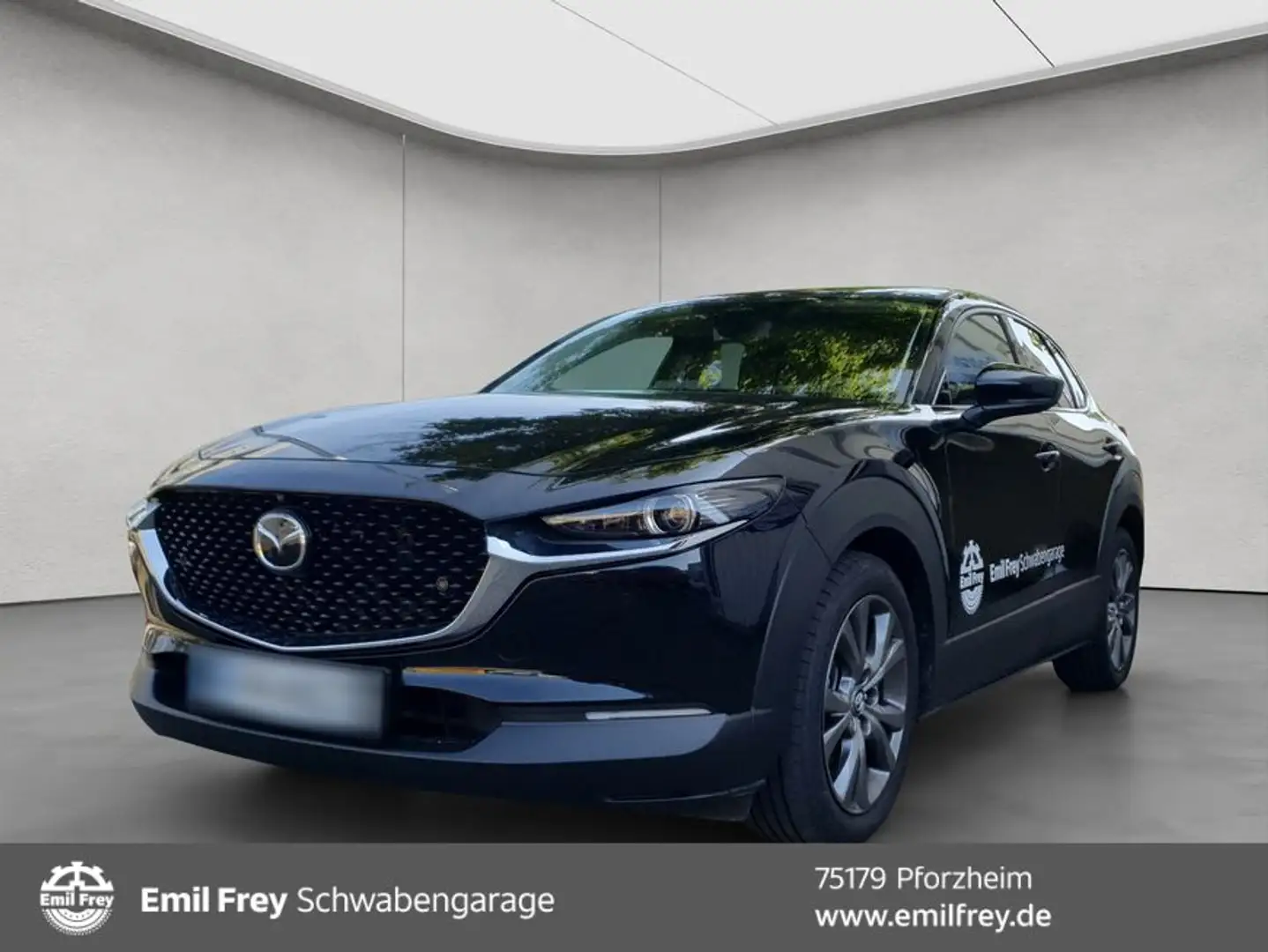 Mazda CX-30 e-SKYACTIVE X 186 Aut. EXCLUSIVE-LINE Noir - 1