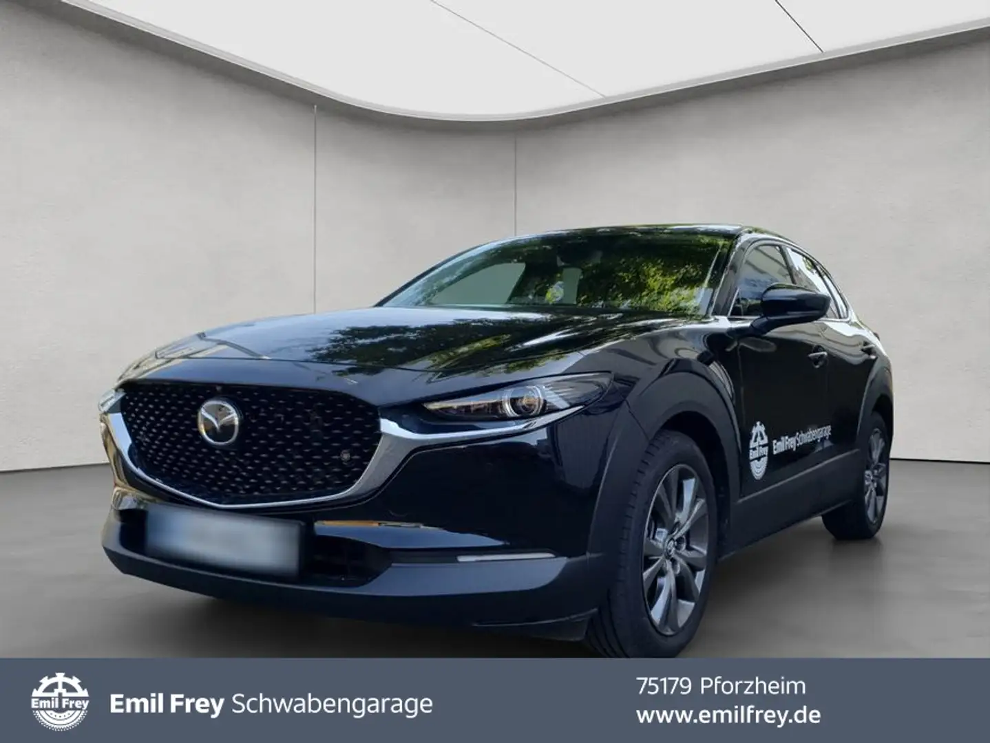 Mazda CX-30 e-SKYACTIVE X 186 Aut. EXCLUSIVE-LINE Schwarz - 1