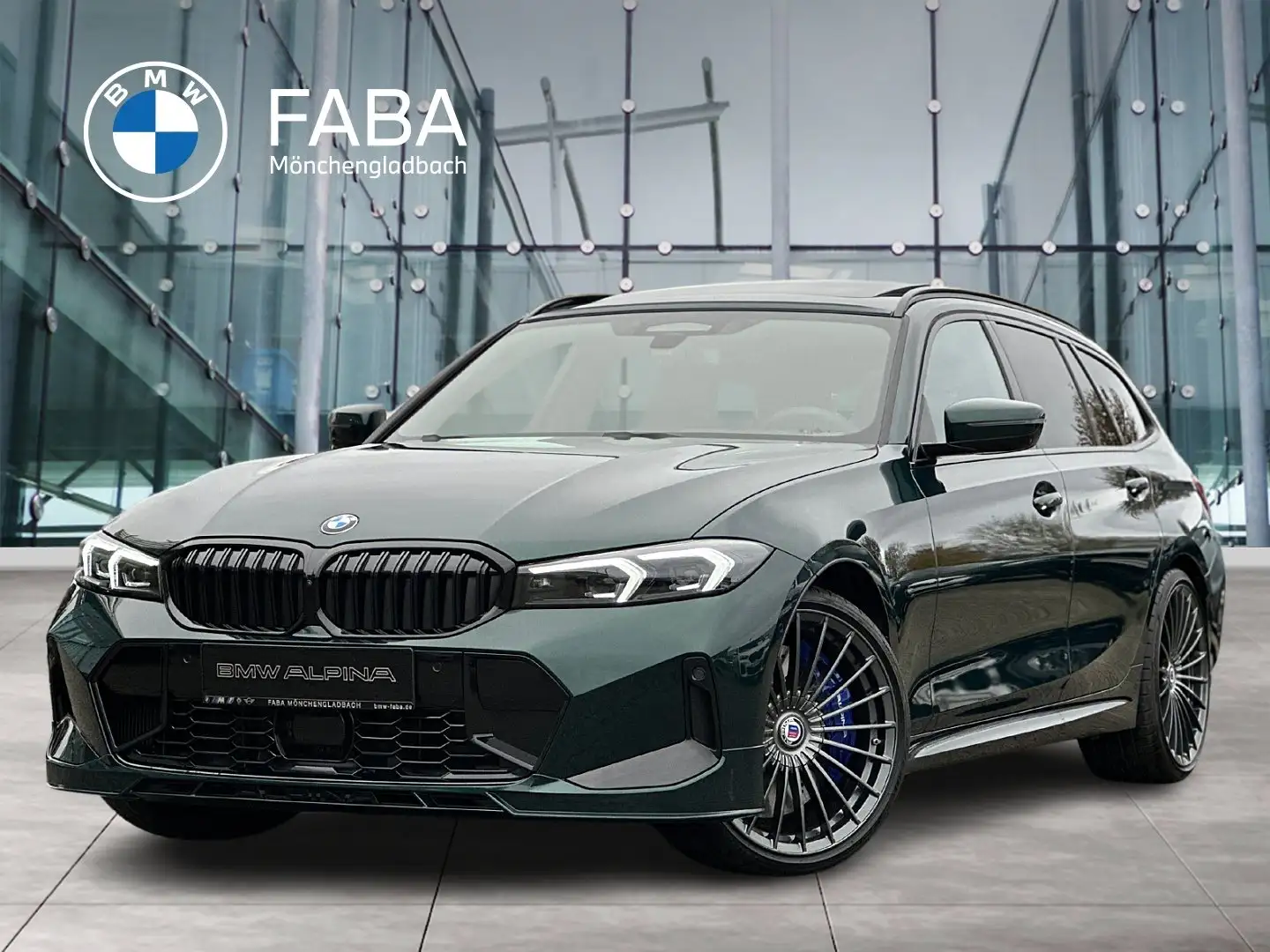 Alpina D3 S Touring Allrad AHK Head-Up HK HiFi Driv Prof Grün - 1