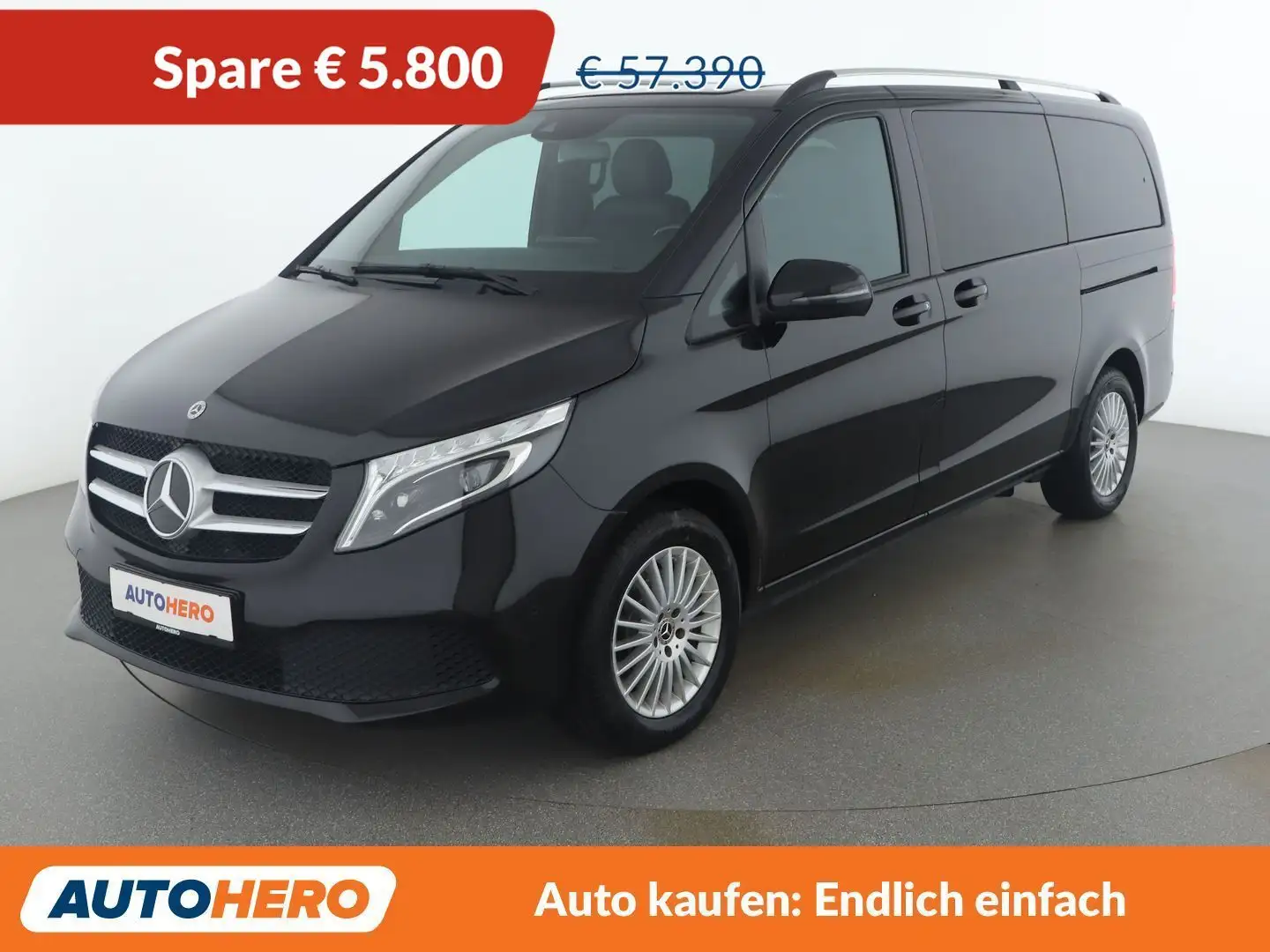 Mercedes-Benz V 250 V 250 d 4MATIC lang Schwarz - 1