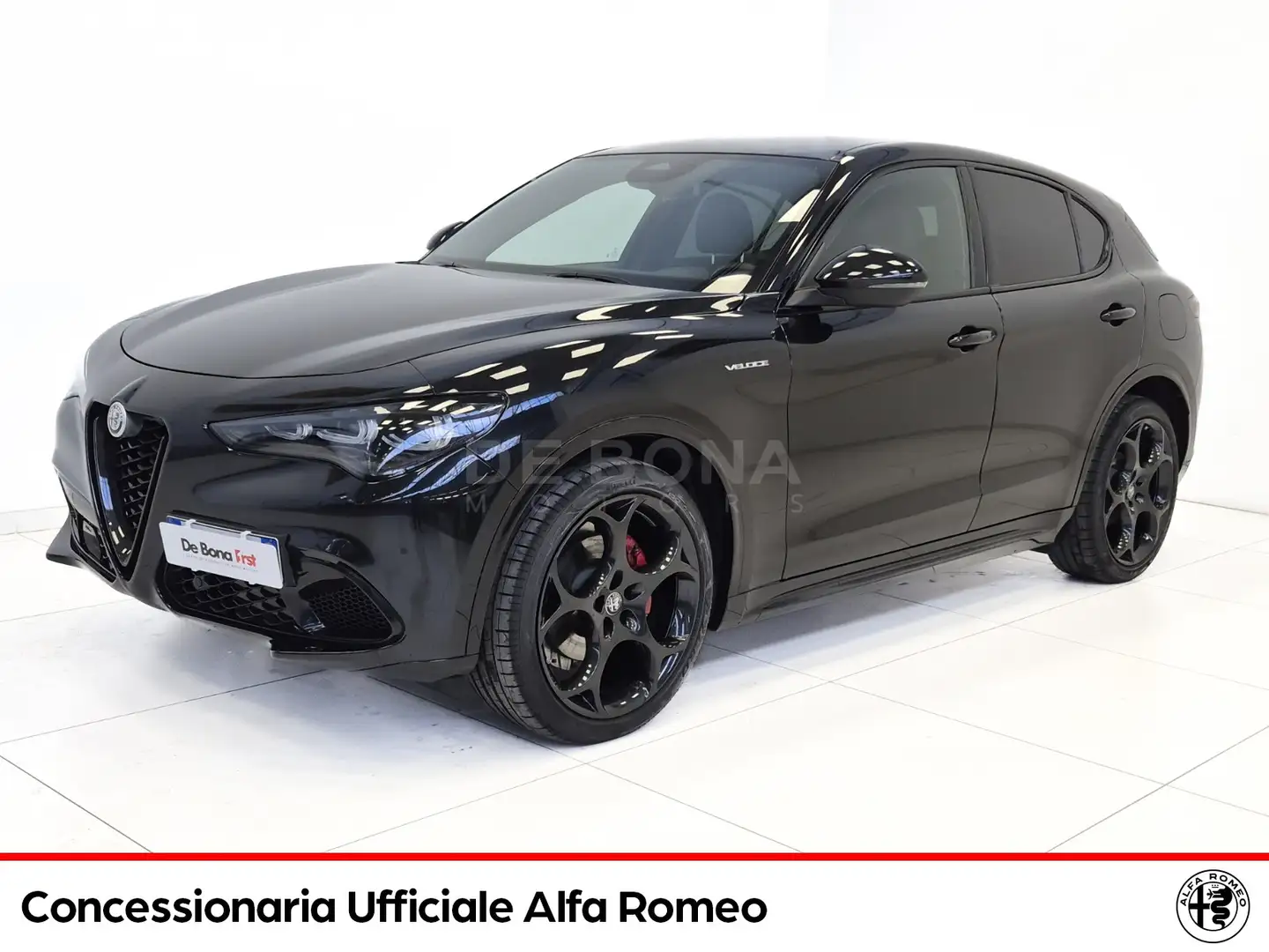 Alfa Romeo Stelvio 2.2 t veloce q4 210cv auto Schwarz - 1