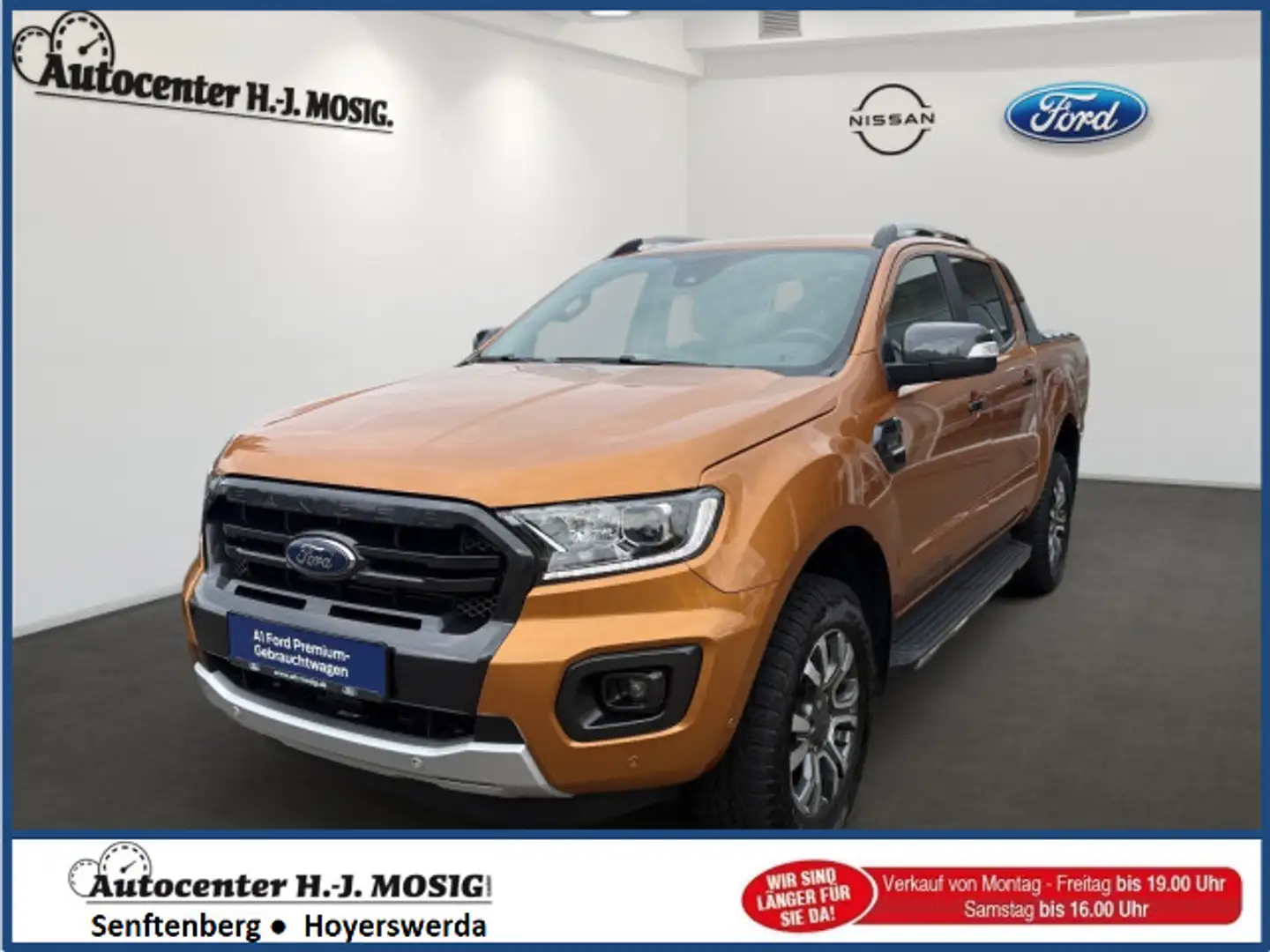 Ford Ranger Wildtrak Doppelkabine 4x4 / elektr. Rollo Orange - 1
