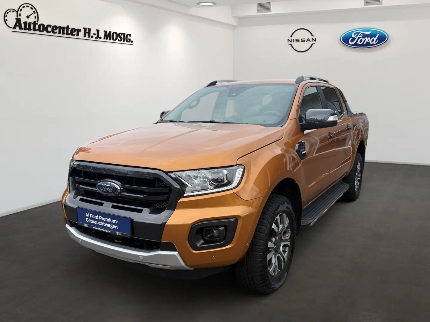 Ford Ranger Wildtrak Doppelkabine 4x4 / elektr. Rollo Orange - 2
