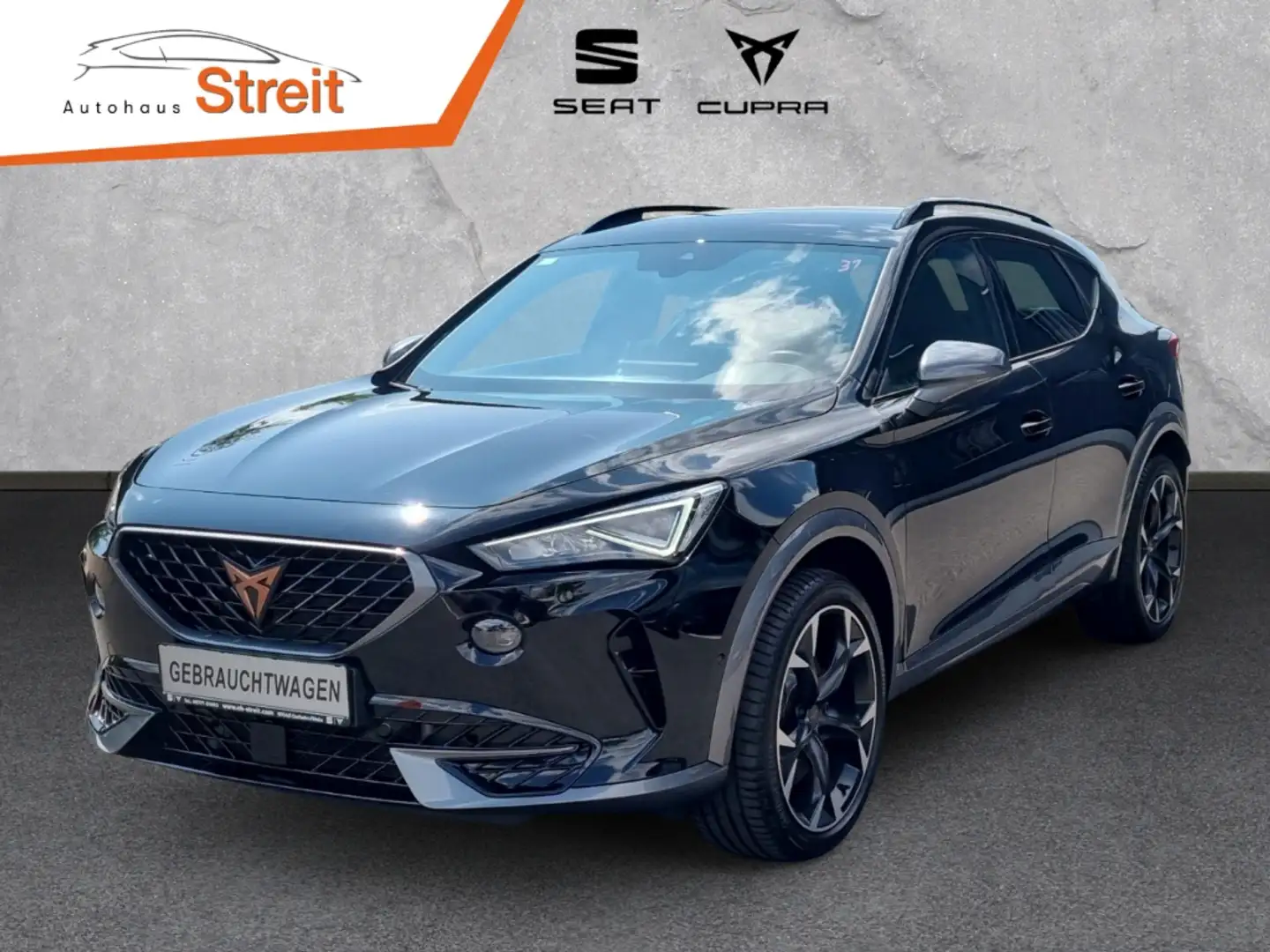 CUPRA Formentor VZ 4Drive 2.0 TSI 7-Gang DSG AD Navi Digitales Coc Schwarz - 1