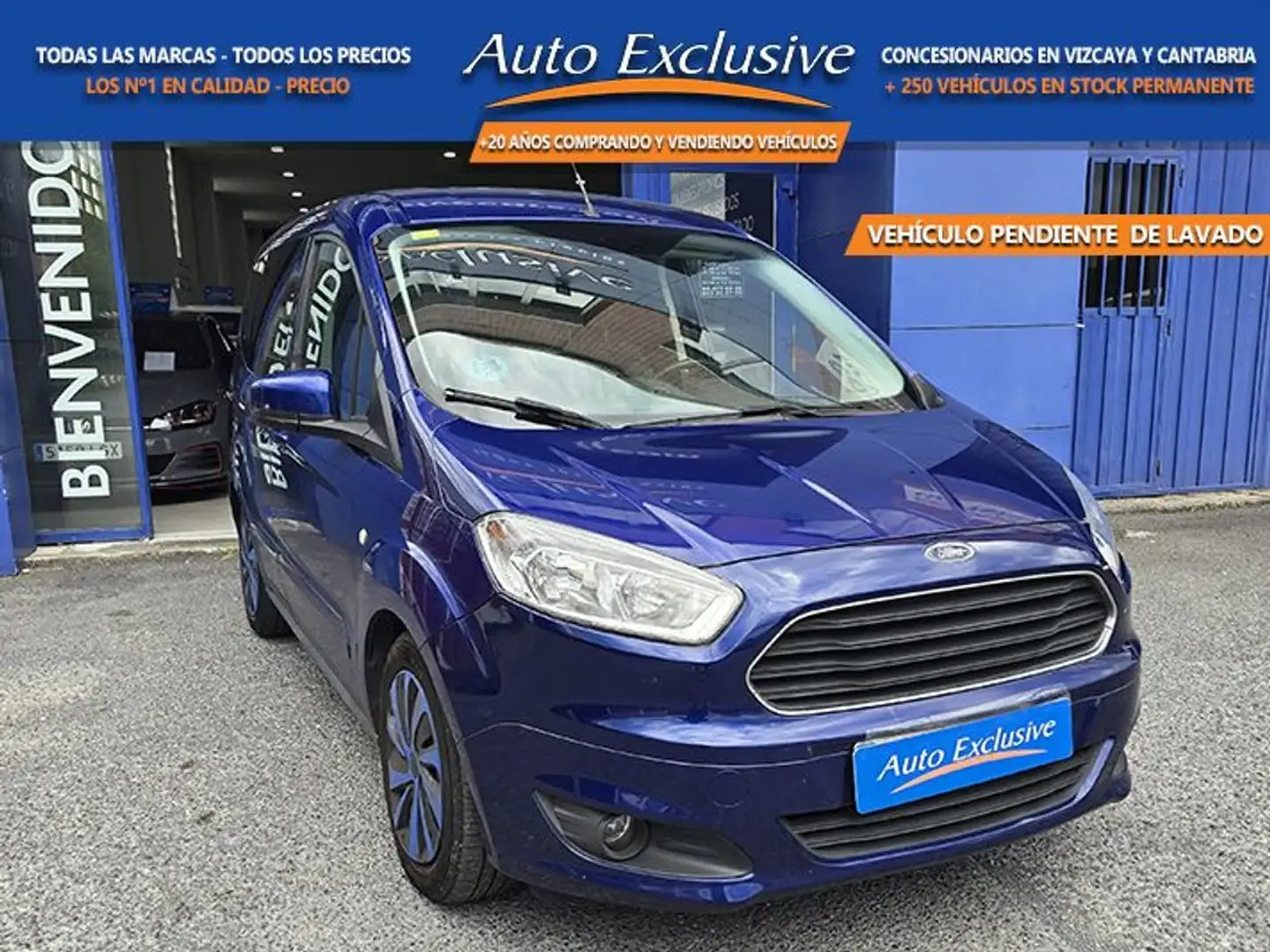 Ford Tourneo Courier 1.5TDCi Trend 75 Azul - 1