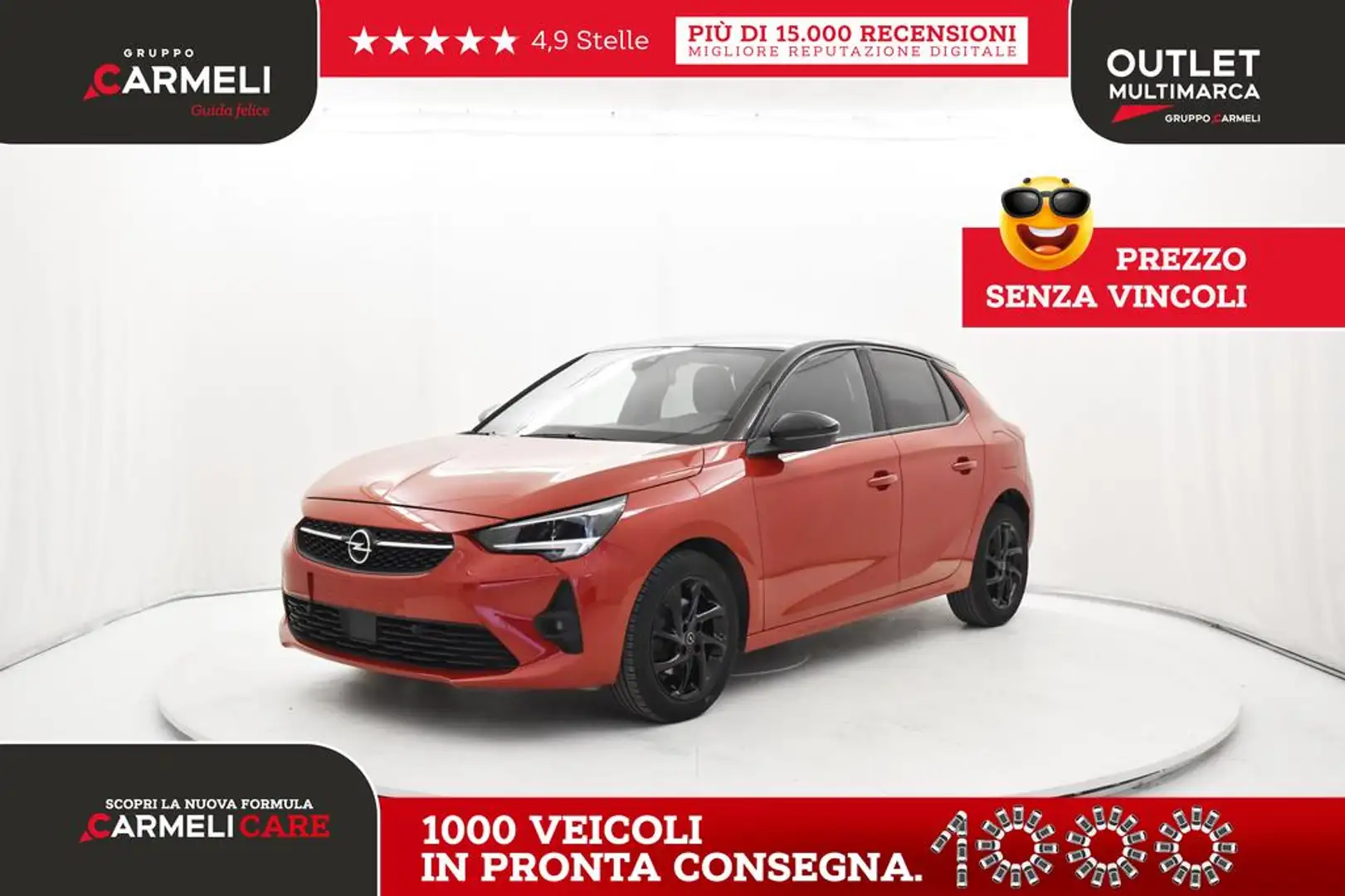 Opel Corsa 1.2 GS s&s 100cv Rosso - 1