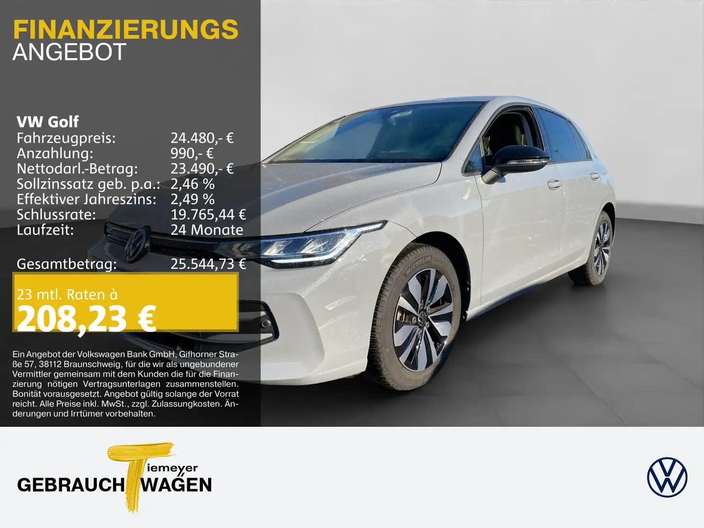 Volkswagen Golf 1.5 TSI GOAL ST.HEIZ ASSIST 4xSITZHZ Grau - 1