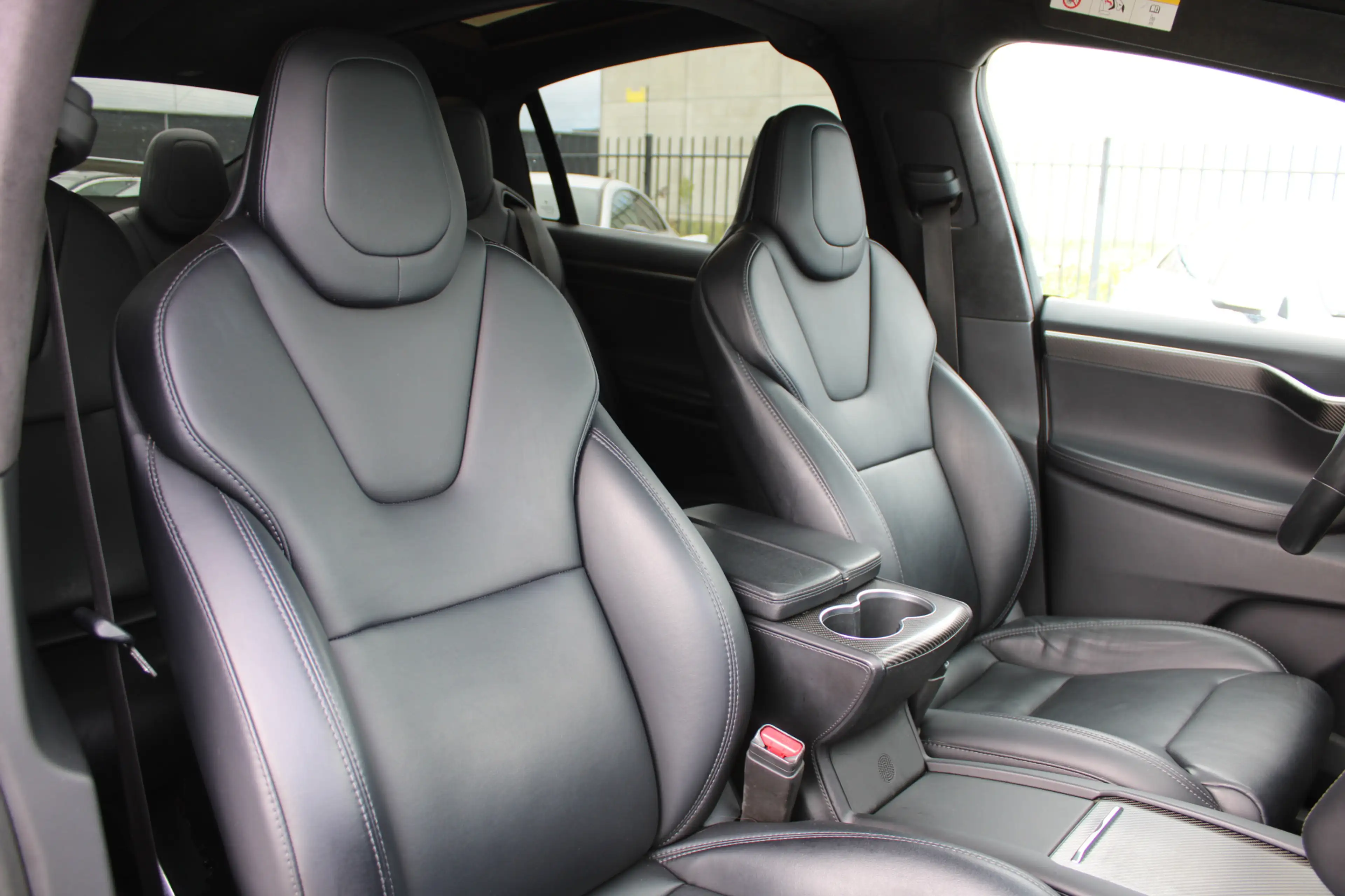 Tesla Model X 75D Base 6-PER LEDER CAMERA ACC CARPLAY — photo 17
