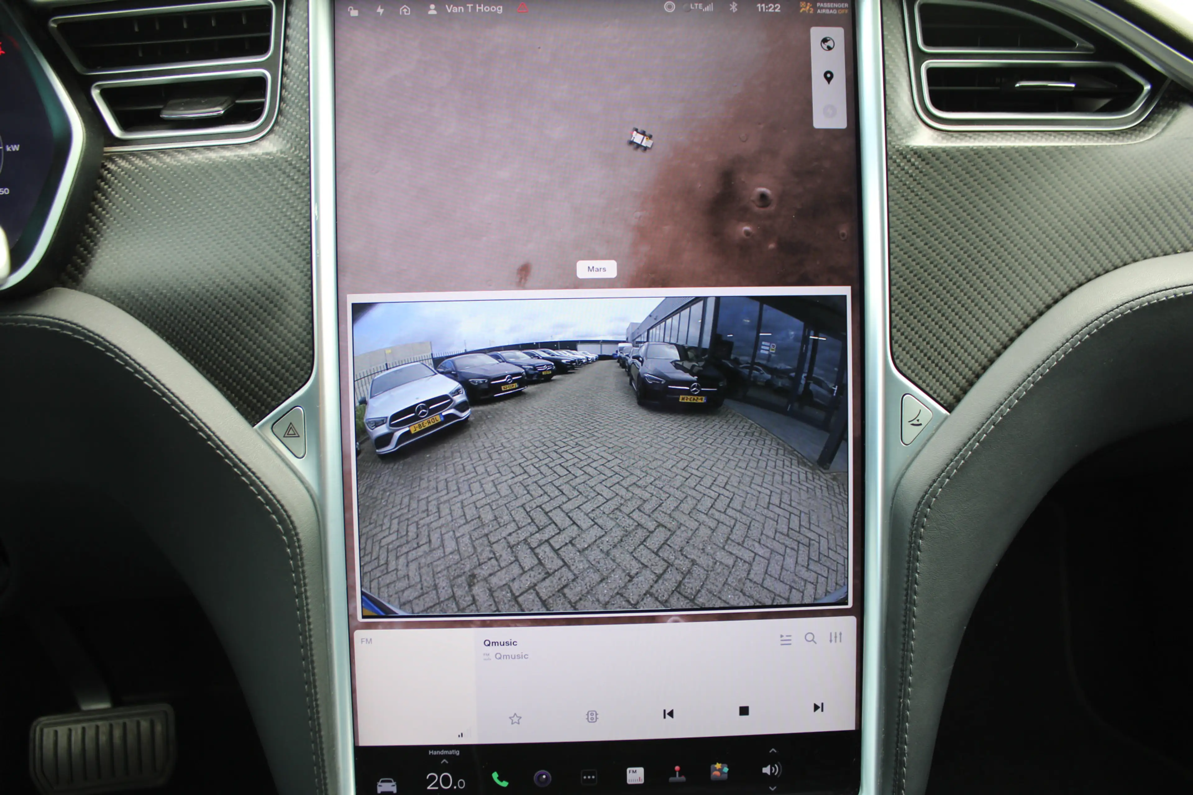 Tesla Model X 75D Base 6-PER LEDER CAMERA ACC CARPLAY — photo 23