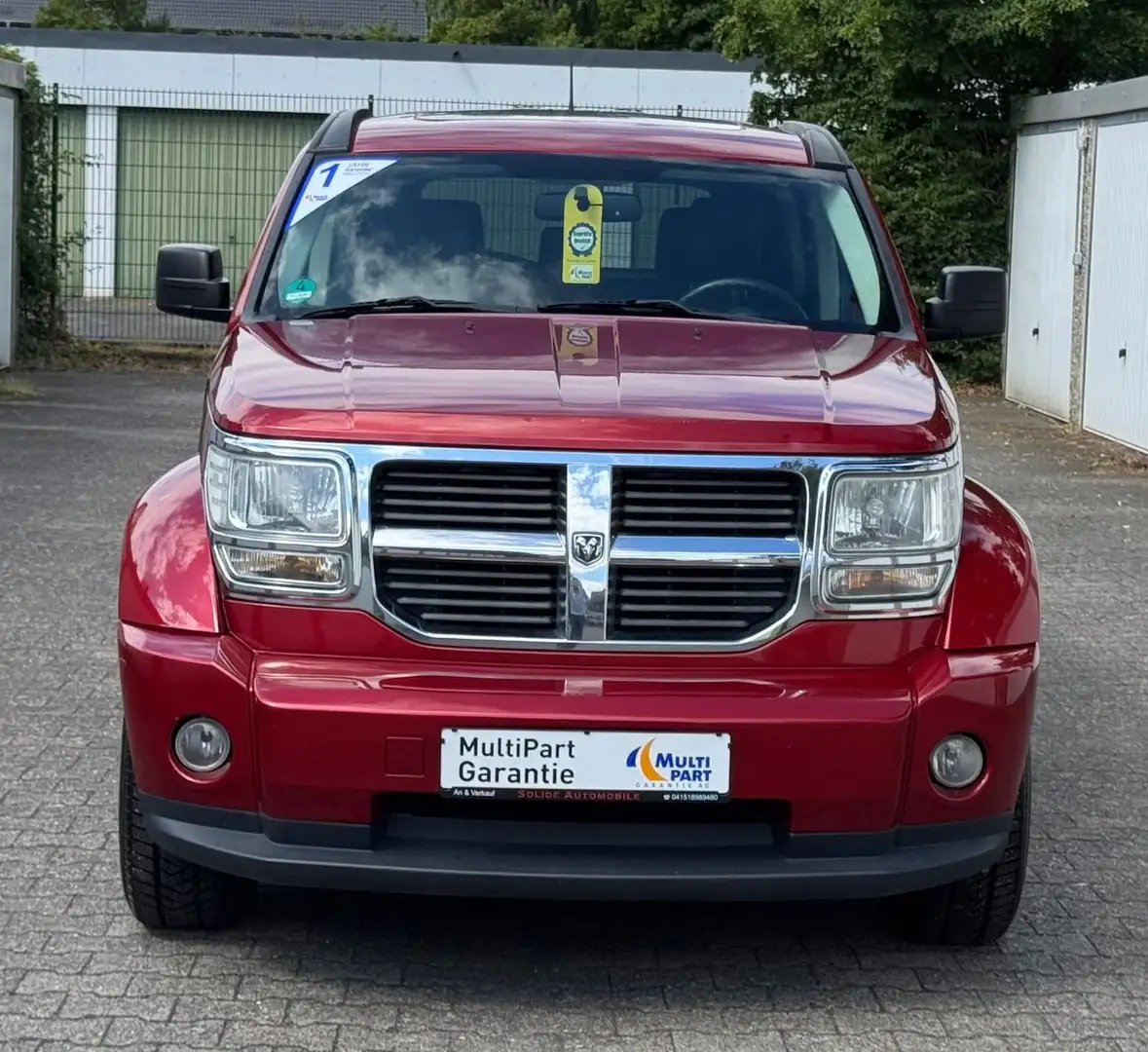 Dodge Nitro 2.8 SXT.AHK.Navi.Leder.Schiebedach Rot - 2