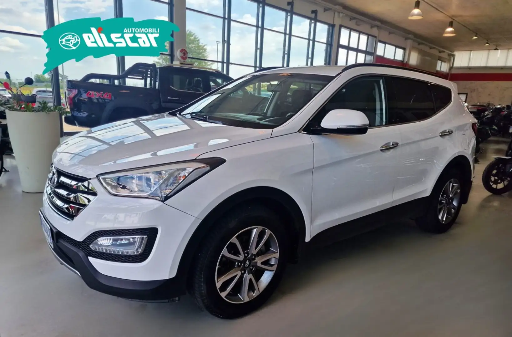 Hyundai SANTA FE 2.0 CRDi 4WD Style Blanc - 2