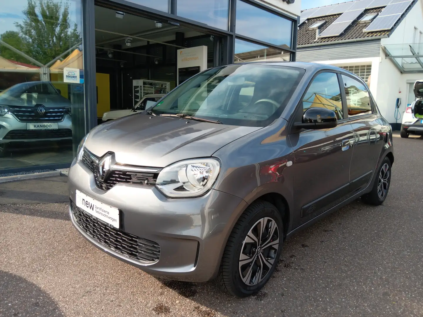 Renault Twingo Benziner 5-türer Navi Einparkhilfe Lunaire Grau Grijs - 1