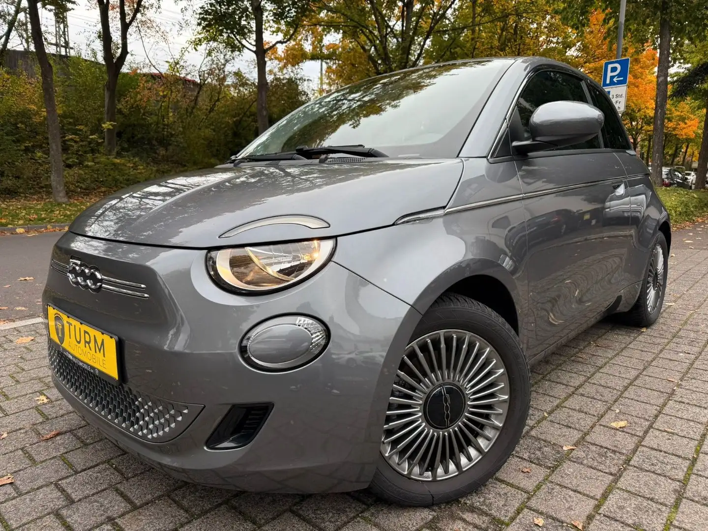 Fiat 500e 42kWh|SOH97%|NAVI|CCS|Garantie|Stdhzg|TM Gris - 1