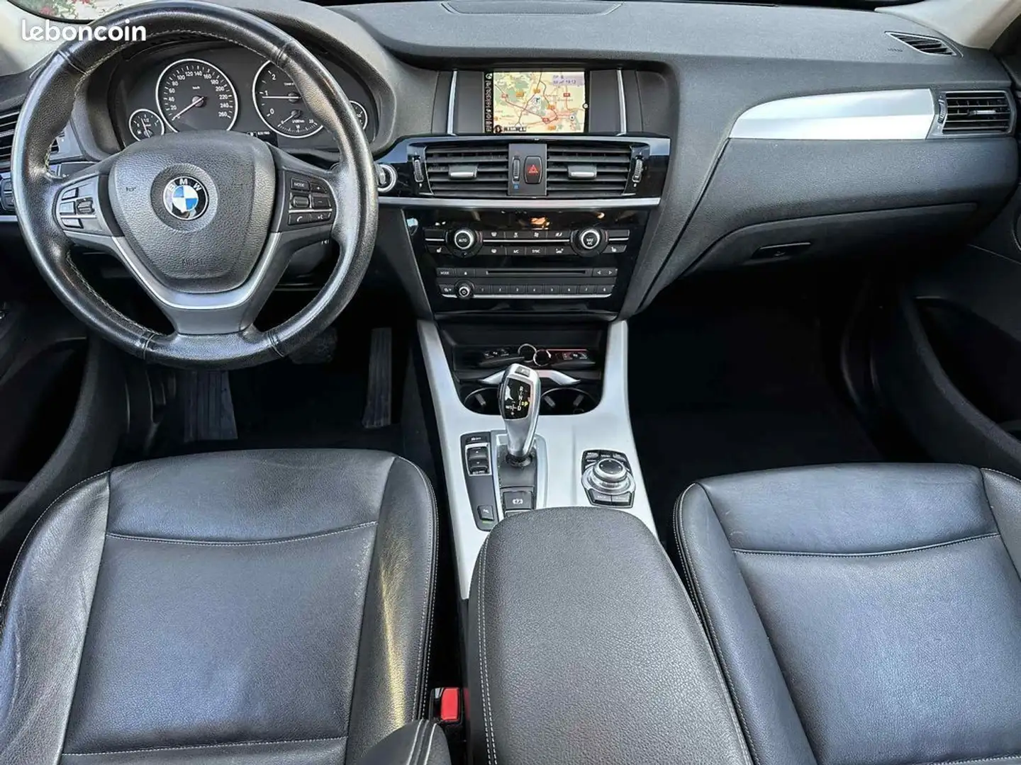 BMW X3 18d boite automatique 2015 Gris - 2