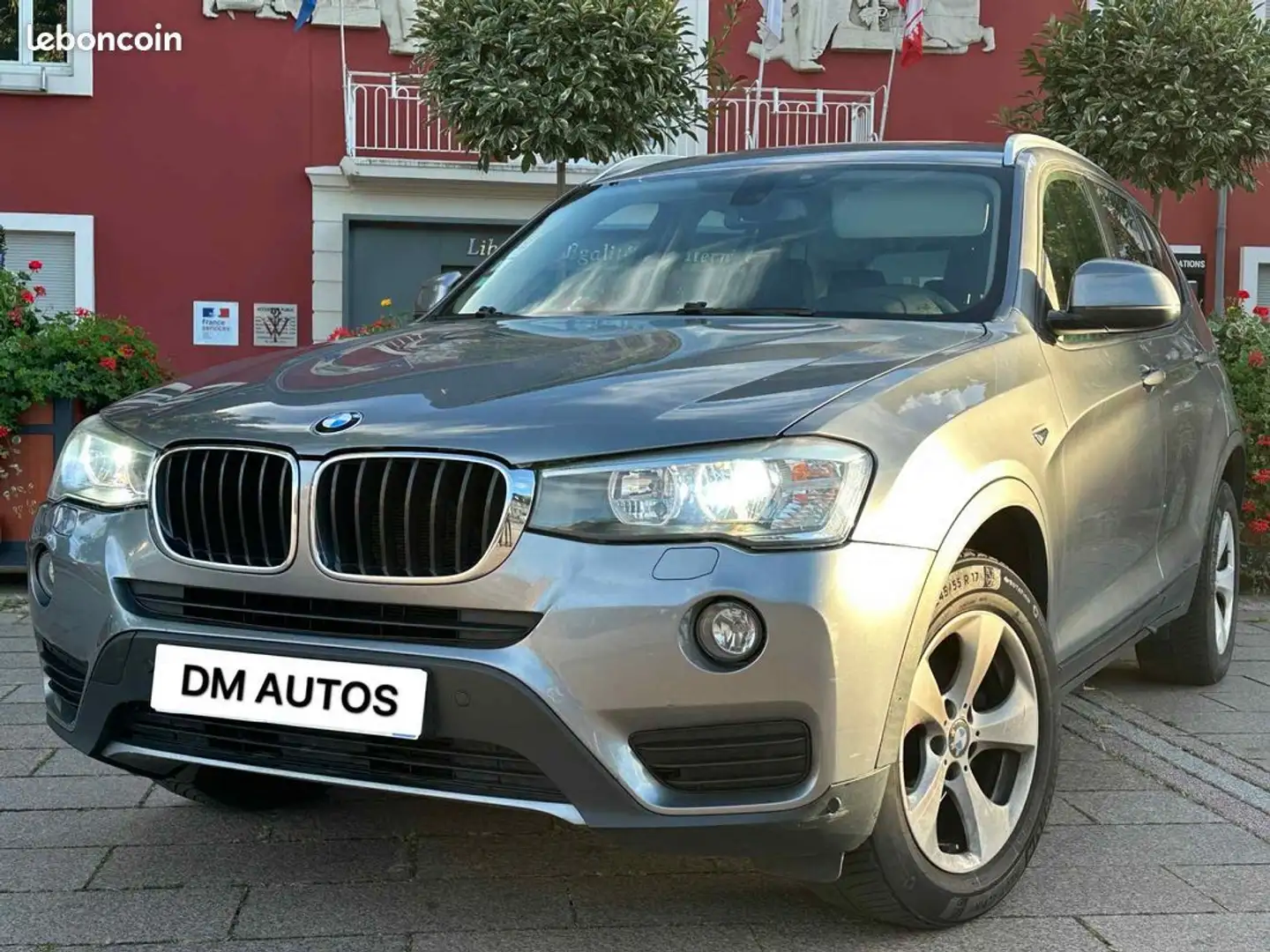 BMW X3 18d boite automatique 2015 Gris - 1