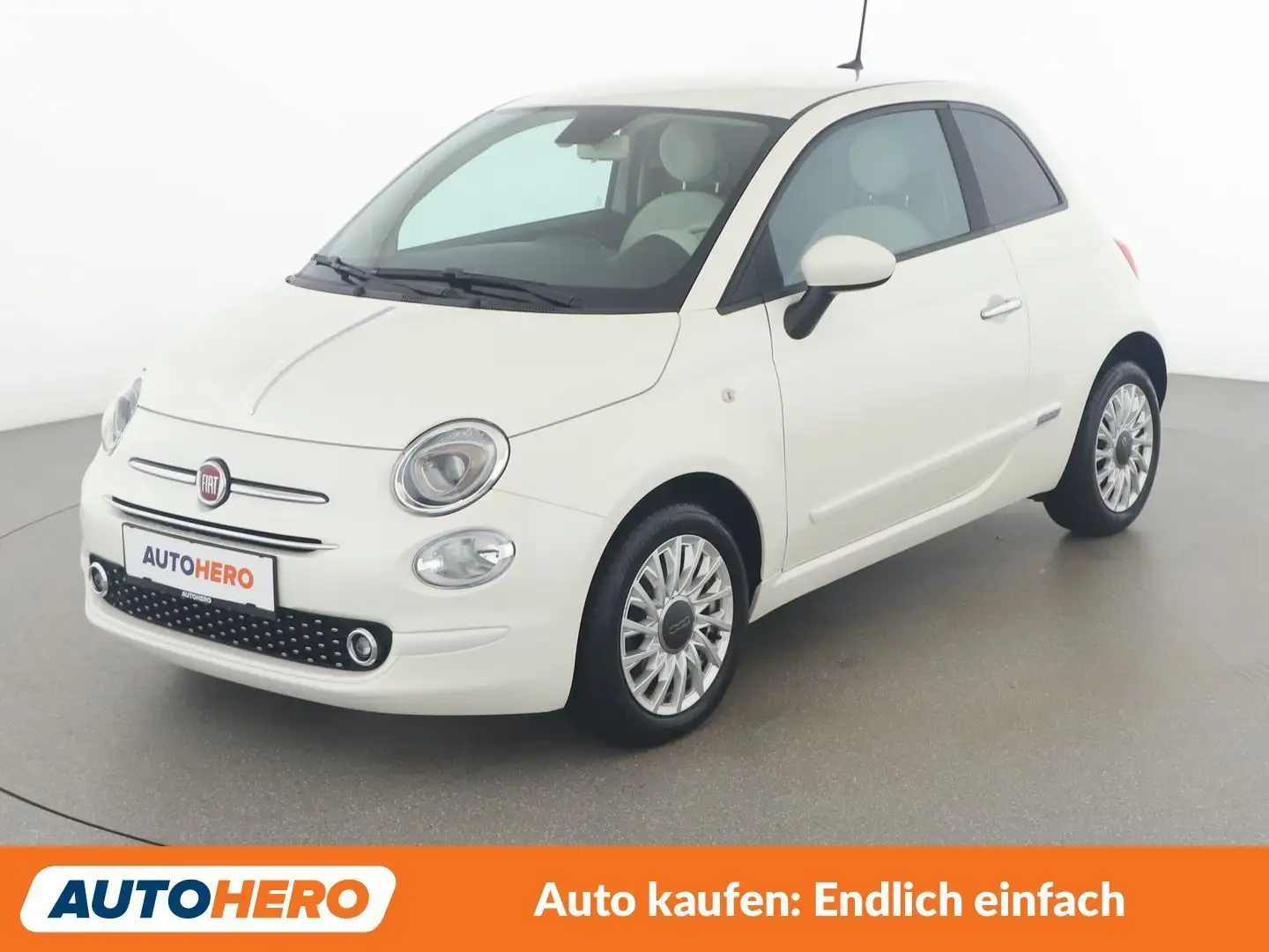 Fiat 500 1.0 Mild-Hybrid Lounge Weiß - 1
