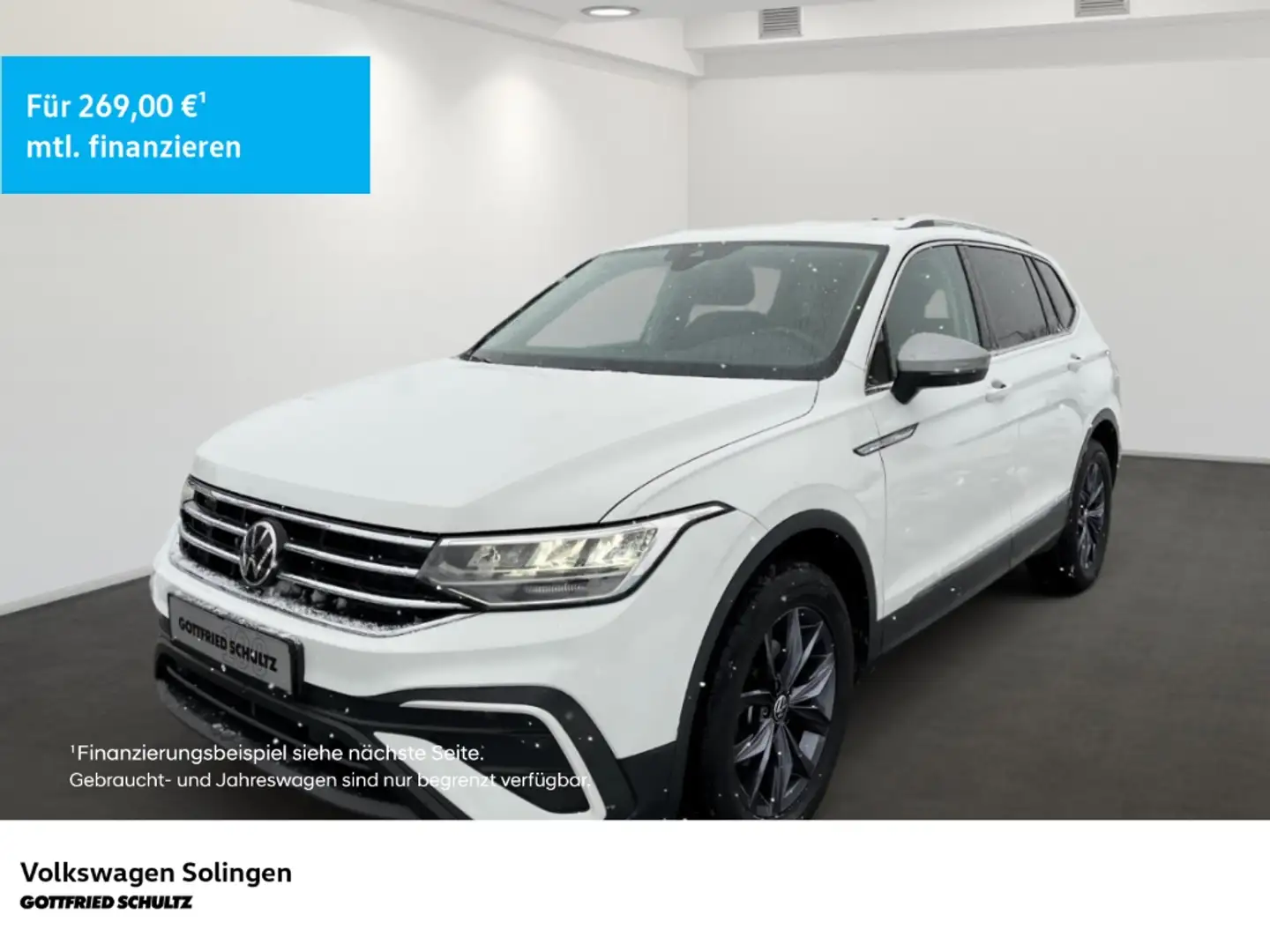 Volkswagen Tiguan Allspace 1.5 TSI Life DSG   HUD   Navi   Klima   SHZ   ACC Weiß - 1