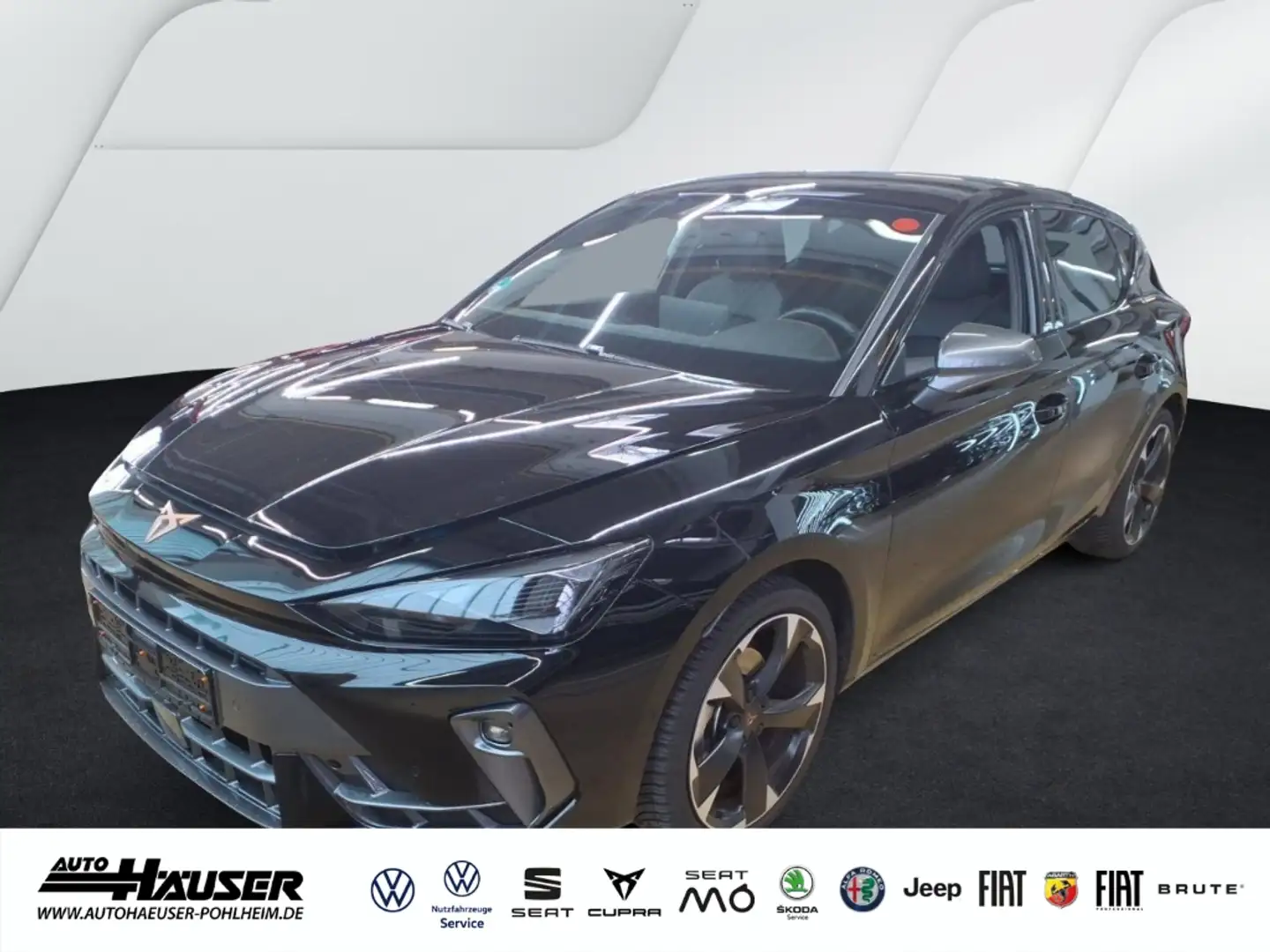 CUPRA Leon 1.5 eTSI DSG NAVI KAMERA PARK ACC LED FULL-LINK Schwarz - 1