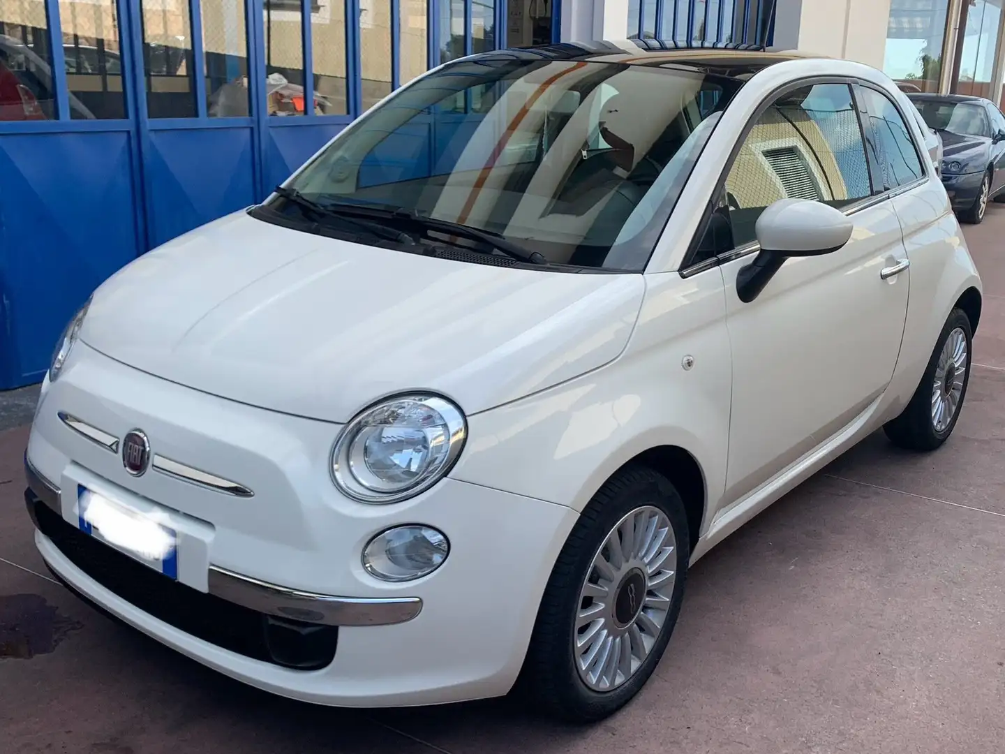 Fiat 500 500 1.2 Lounge 69cv Bianco - 2