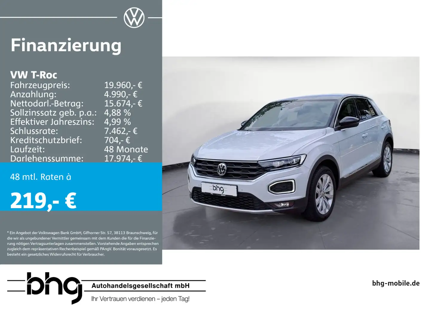 Volkswagen T-Roc 1.5 TSI ACT OPF DSG Sport Argento - 1