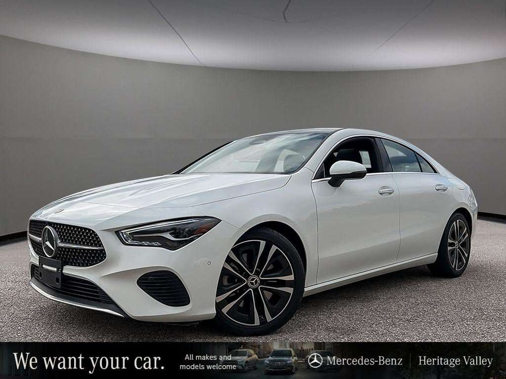 2026 Mercedes-Benz CLA Exclusive trim | Sunroof PKG | 4MATIC