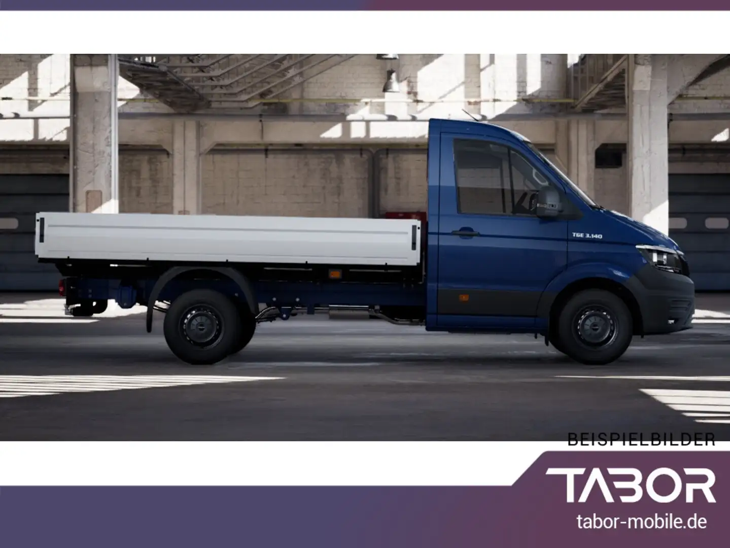 MAN TGE Pritsche 2.0 TDI 140 Kam Temp PDC SmartL 3-S Blau - 2