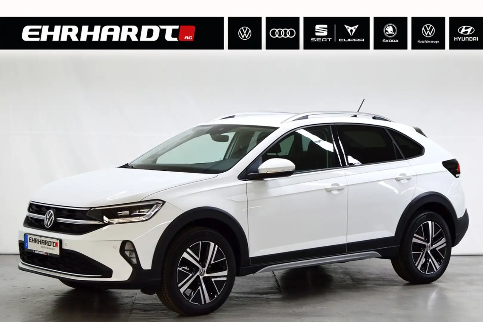 Volkswagen Taigo 1.0 TSI Style AHK*IQ.LIGHT*VIRTUAL*NAV*ACC*SHZ*... Weiß - 1