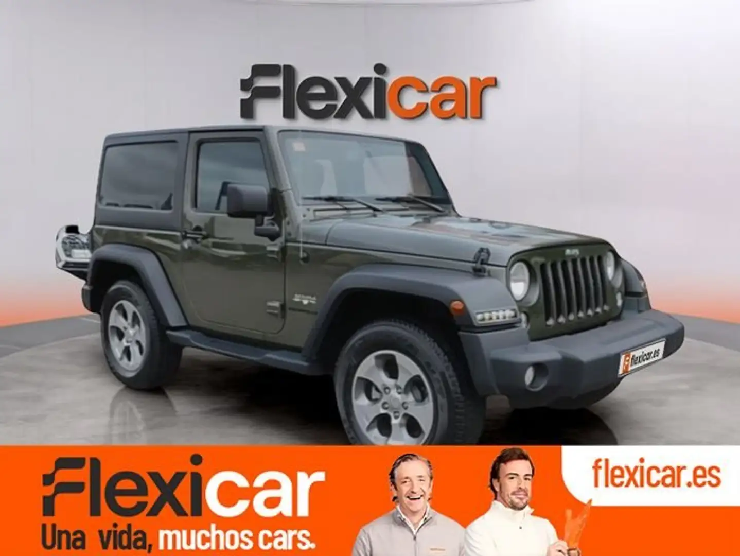 Jeep Wrangler 3.6 Sahara Aut. Verde - 1
