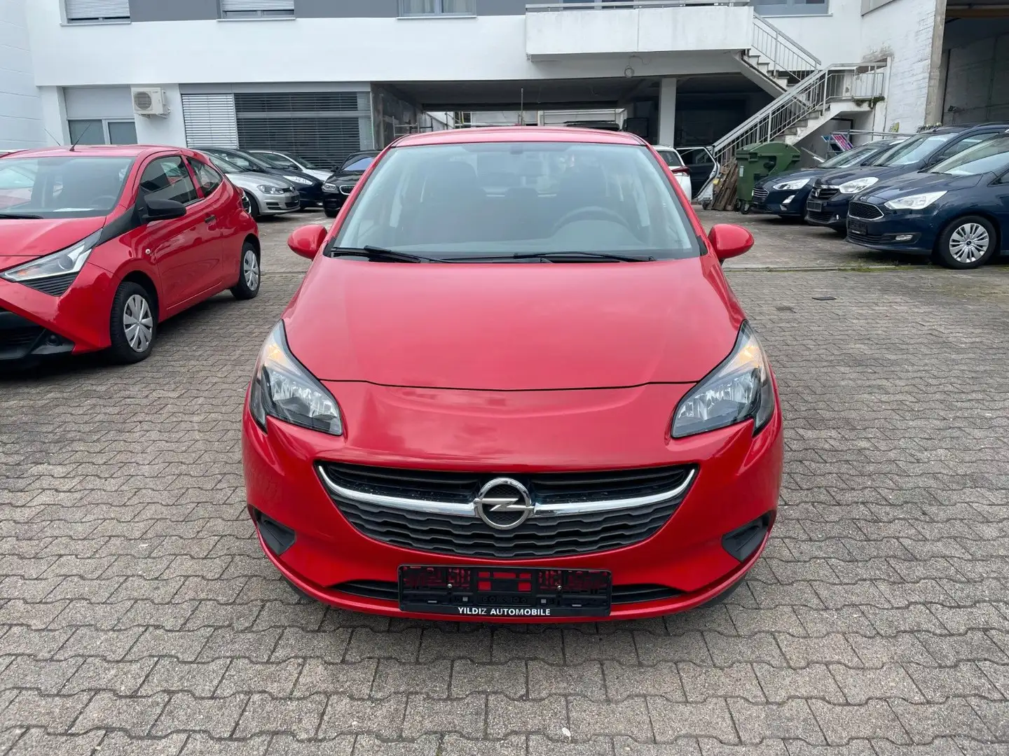 Opel Corsa E Edition ecoFlex*ERSTE HAND*BLUETOOTH* Rojo - 2
