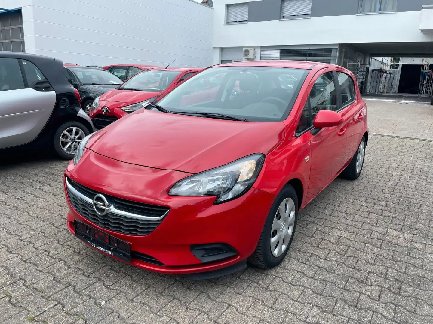 Opel Corsa E Edition ecoFlex*ERSTE HAND*BLUETOOTH* Rojo - 1
