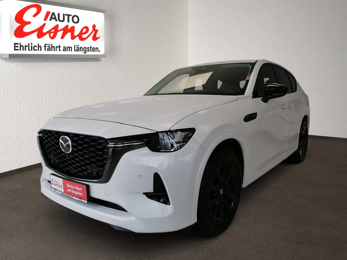 Mazda CX-60 2.5L PHEV AWD HOMURA CON/DRI/PAN Blanc - 2