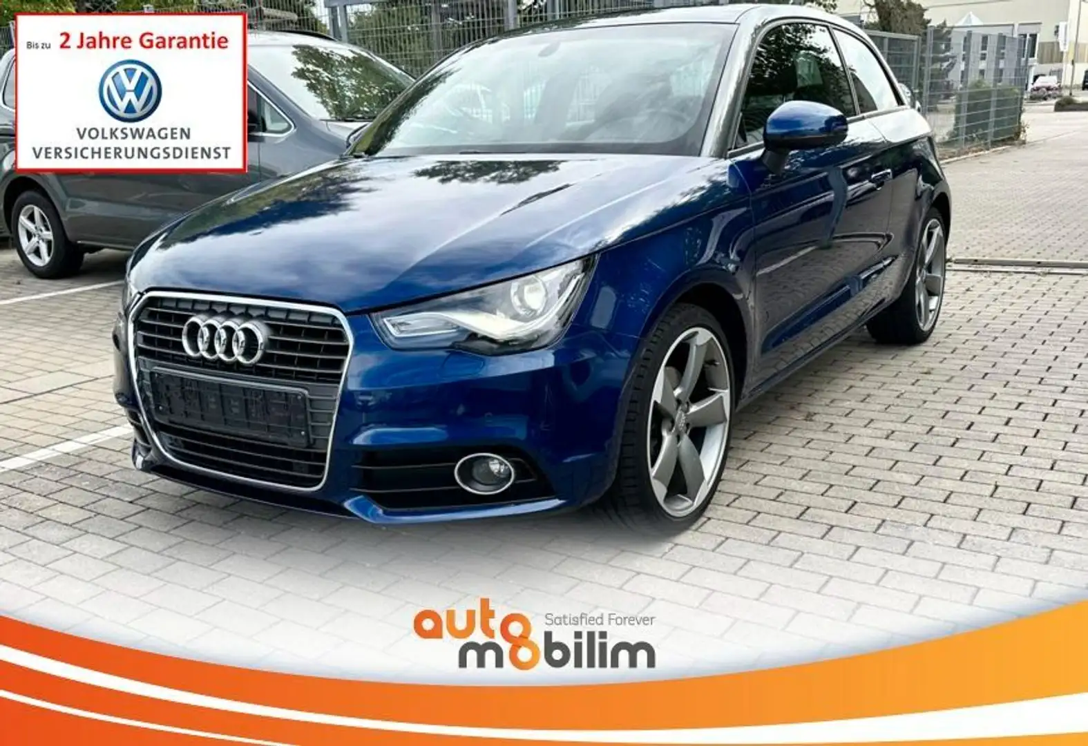 Audi A1 attraction 1.4 TFSI*S-Tronic*XEN*SHZ*2xPDC* Blau - 1