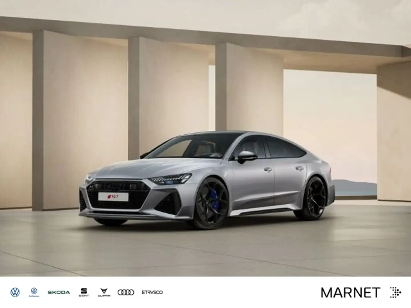 Audi RS7 performance 463(630) kW(PS) tiptr Срібний - 1