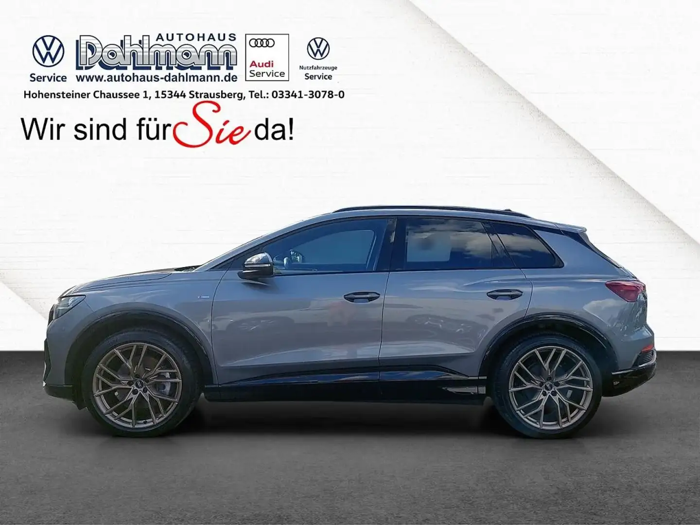 Audi Q4 e-tron 50 quattro EDITION ONE+DYNAMIK Bluetooth Grau - 2