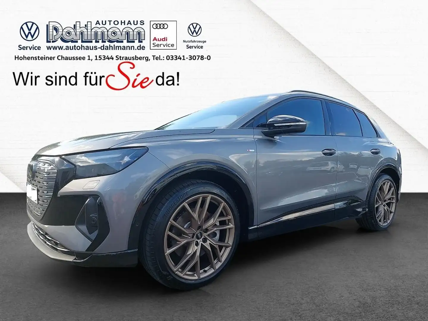 Audi Q4 e-tron 50 quattro EDITION ONE+DYNAMIK Bluetooth Gris - 1