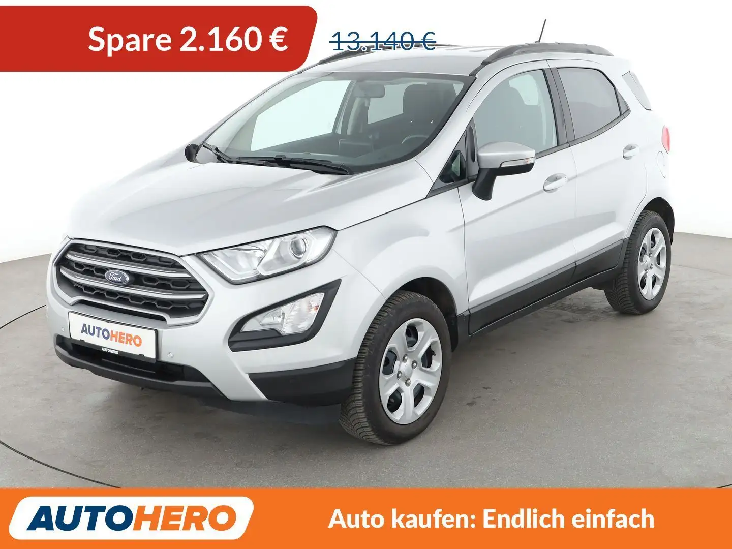 Ford EcoSport 1.0 EcoBoost Cool&Connect*NAVI*TEMPO*PDC*SHZ*KLIMA Grau - 1