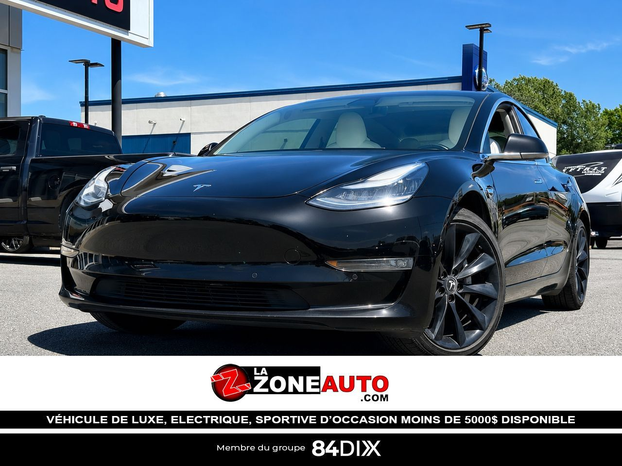2019 Tesla Model 3 Autonomie standard Range plus Autonomie Standard