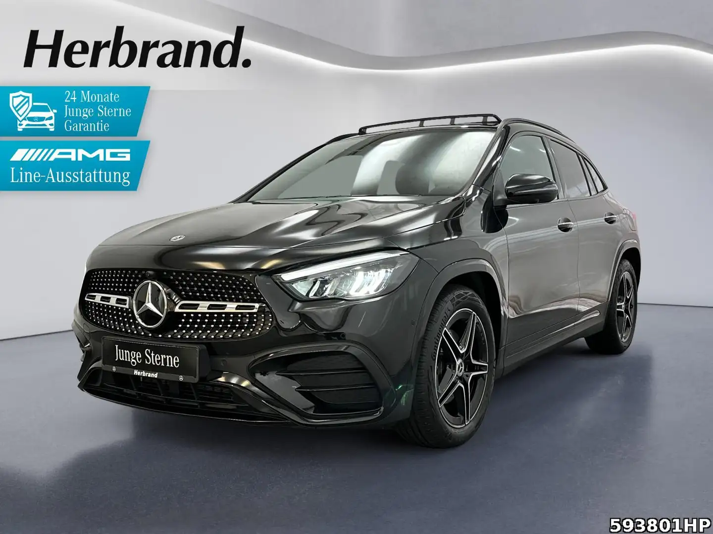 Mercedes-Benz GLA 200 AMG Pano AHK 360° Night Schwarz - 1