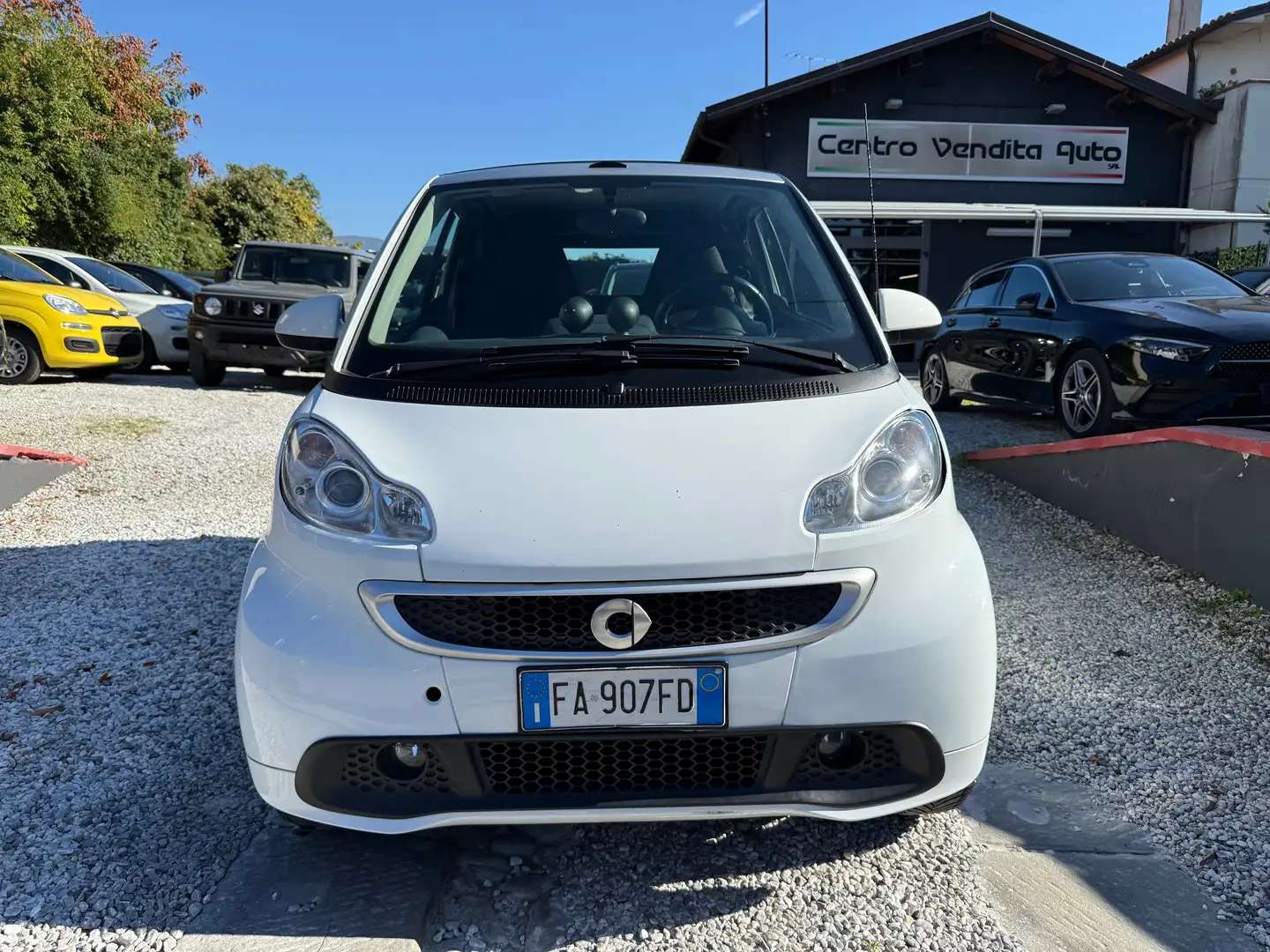 smart forTwo 800 CDI 54cv PASSION CABRIO F1*CERCHIBLACK*TOUCHSC Bianco - 2