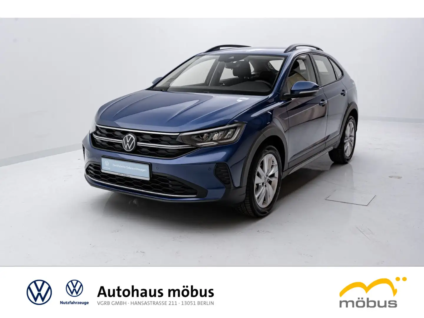 Volkswagen Taigo 1.5 TSI Life*CARPLAY*DSG*LED*SHZ*ALLWETTER Bleu - 2