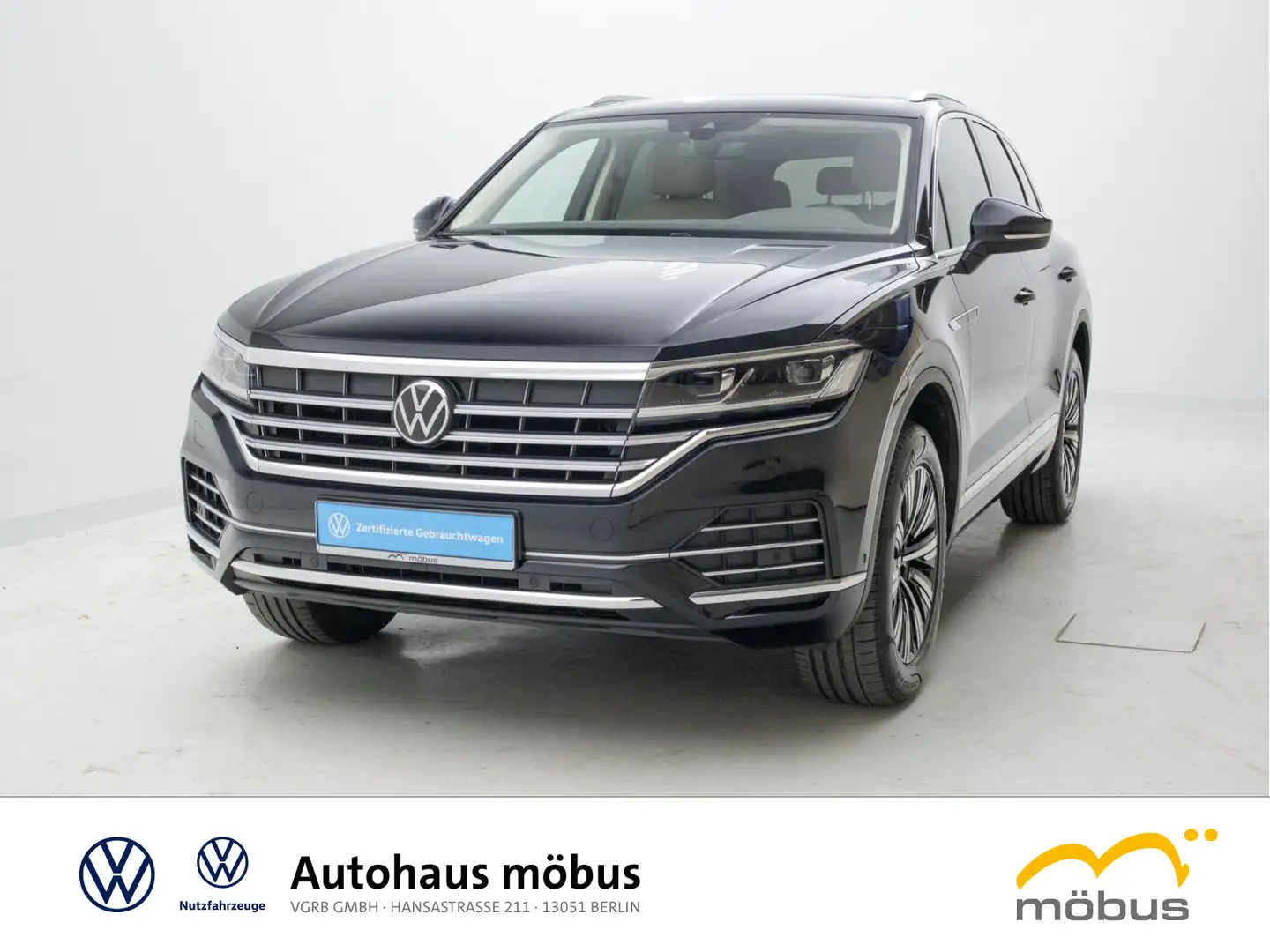 Volkswagen Touareg 3.0 V6 TDI Atmosphere*4M*NAV*PANO*ACC* Schwarz - 2