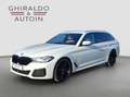 BMW 540 540d 48V xDrive Touring Msport 340CV Pelle LED Blanc - thumbnail 1