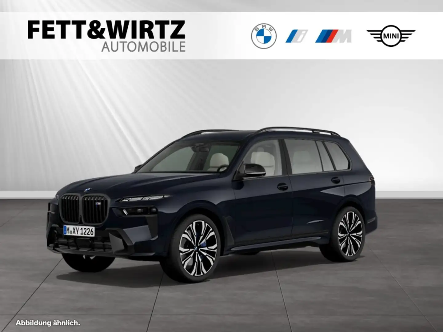 BMW X7 M 60i xDrive AHK|SkyLounge|Autobahnass.|B&W Noir - 1